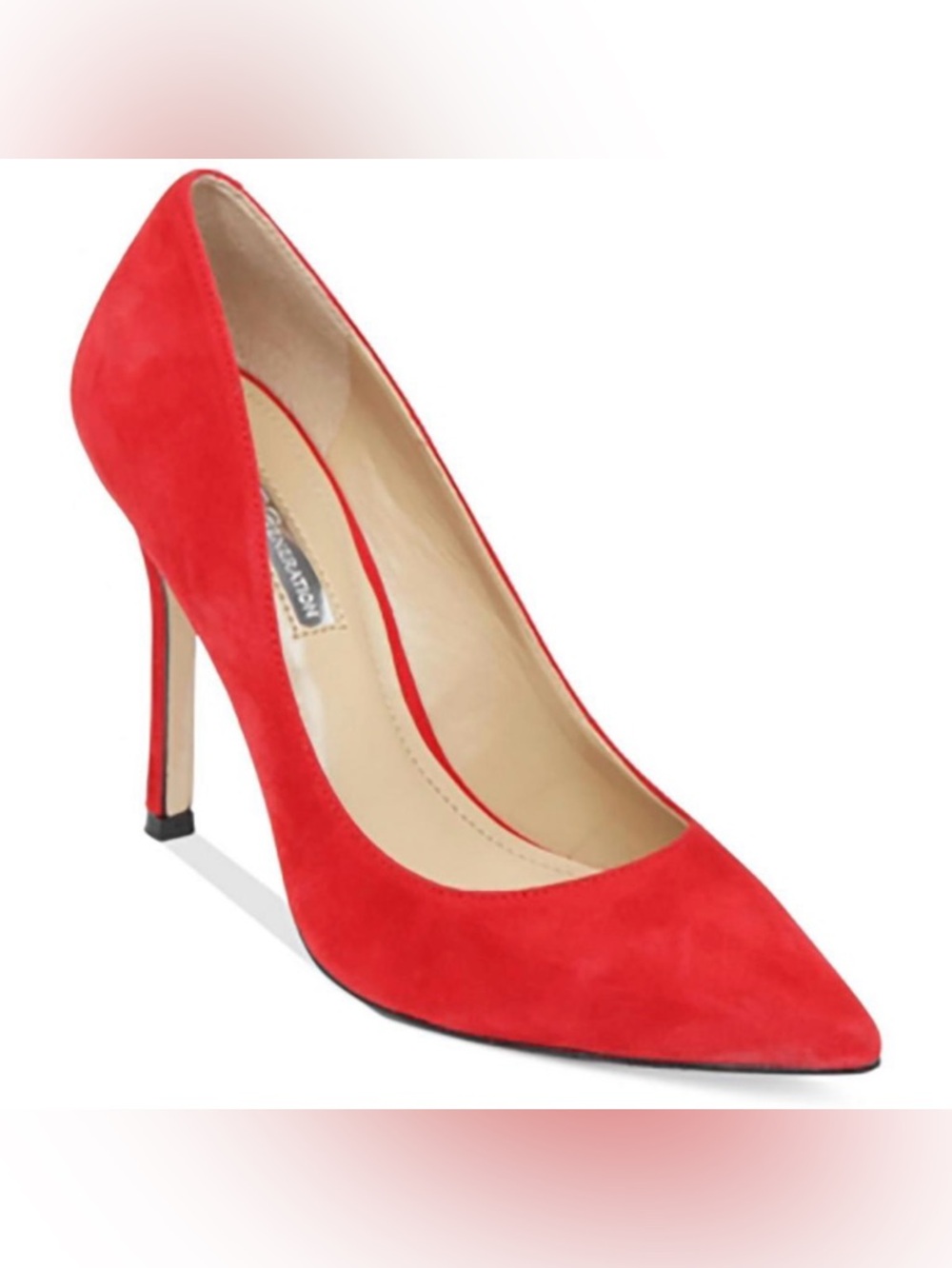 BCBGENERATION Treasure Suede Pointed-Toe High Heels